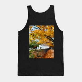 New Castle DE - Graveyard in Autumn Tank Top